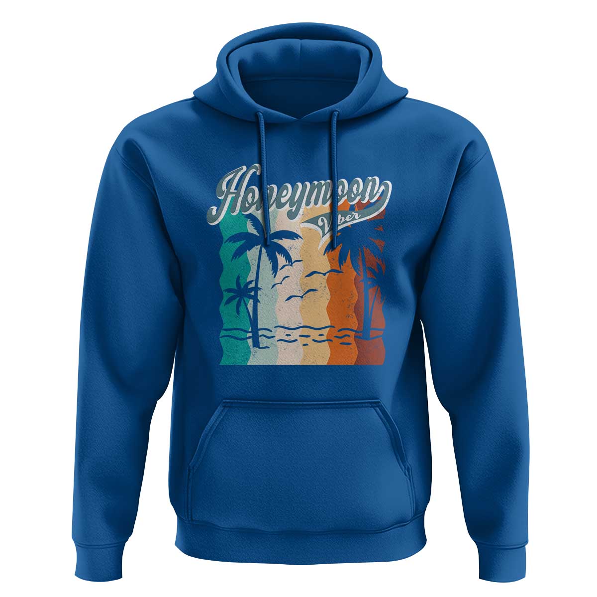 Honeymoon Vibe Hoodie Beach Trip Married Couple Matching