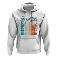 Honeymoon Vibe Hoodie Beach Trip Married Couple Matching