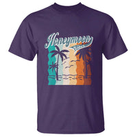 Honeymoon Vibe T Shirt Beach Trip Married Couple Matching - Wonder Print Shop