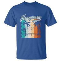 Honeymoon Vibe T Shirt Beach Trip Married Couple Matching - Wonder Print Shop