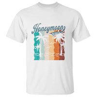 Honeymoon Vibe T Shirt Beach Trip Married Couple Matching - Wonder Print Shop