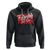 10th Wedding Anniversary Hoodie 10 Years Down Forever To Go Marriage Couple - Wonder Print Shop