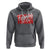 10th Wedding Anniversary Hoodie 10 Years Down Forever To Go Marriage Couple - Wonder Print Shop