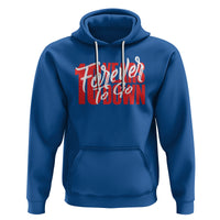 10th Wedding Anniversary Hoodie 10 Years Down Forever To Go Marriage Couple - Wonder Print Shop
