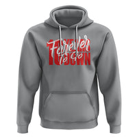 10th Wedding Anniversary Hoodie 10 Years Down Forever To Go Marriage Couple - Wonder Print Shop