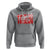 10th Wedding Anniversary Hoodie 10 Years Down Forever To Go Marriage Couple - Wonder Print Shop