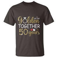 50th Wedding Anniversary T Shirt We Golden Together 50 Years - Wonder Print Shop
