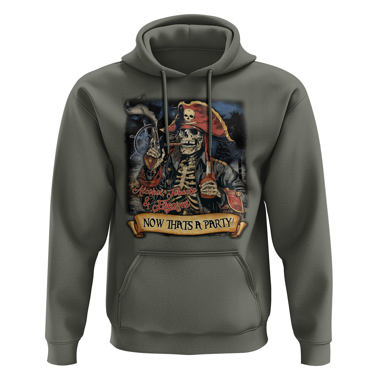 ATF Alcohol Tobacco Firearms Now That's A Party Hoodie - Wonder Print Shop