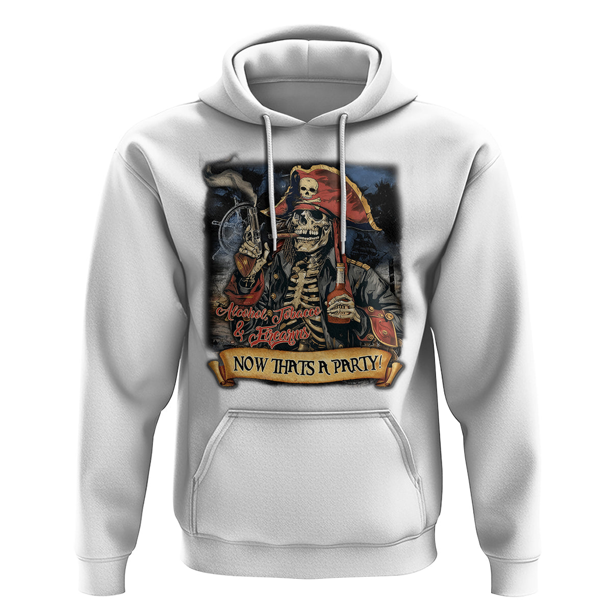 ATF Alcohol Tobacco Firearms Now That's A Party Hoodie - Wonder Print Shop