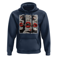 Cigar Lover Hoodie Roll It Lick It Smoke It Pretty Lady Smoking Smoker - Wonder Print Shop