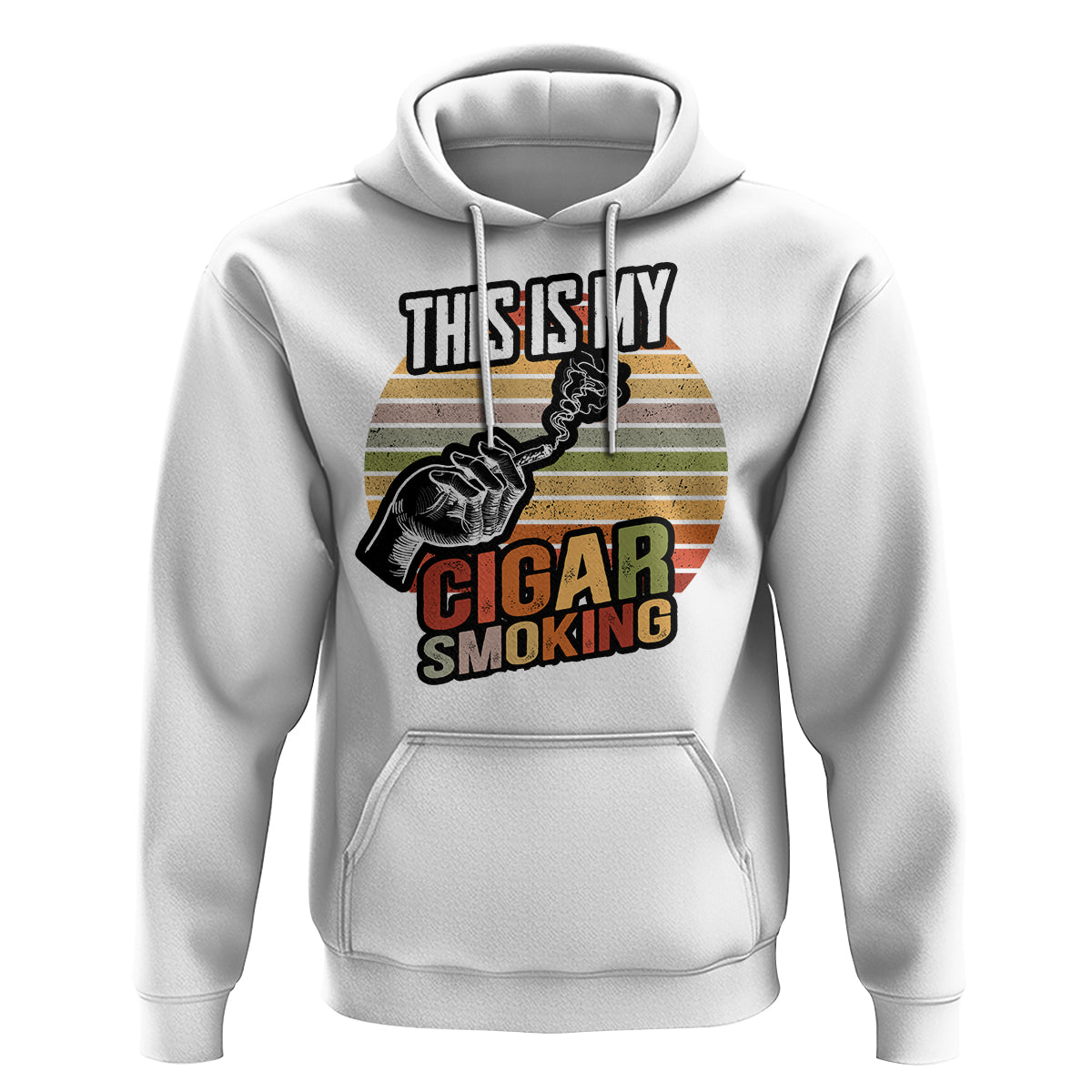 This Is My Cigar Smoking Hoodie - Wonder Print Shop
