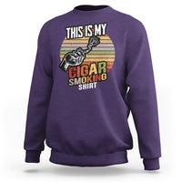 This Is My Cigar Smoking Sweatshirt - Wonder Print Shop