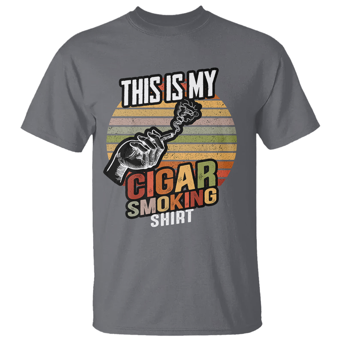 This Is My Cigar Smoking T Shirt - Wonder Print Shop