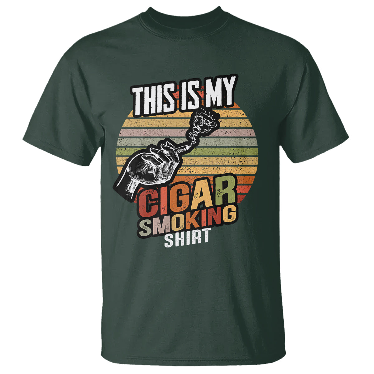 This Is My Cigar Smoking T Shirt - Wonder Print Shop