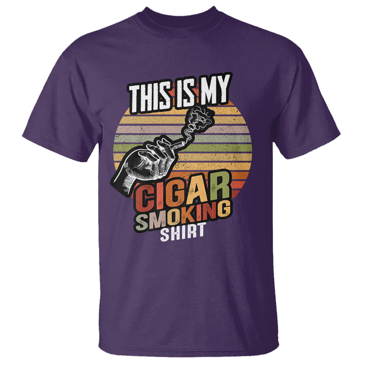 This Is My Cigar Smoking T Shirt - Wonder Print Shop