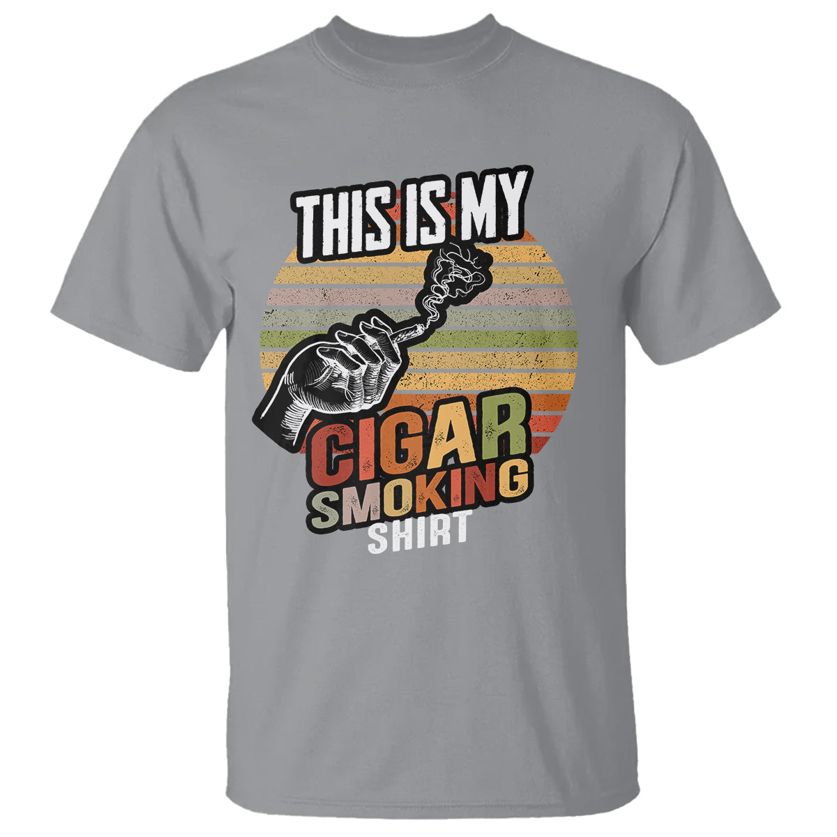This Is My Cigar Smoking T Shirt - Wonder Print Shop