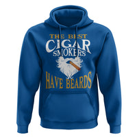 Cigar Lover Hoodie The Best Cigar Smokers Have Beards - Wonder Print Shop