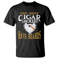 Cigar Lover T Shirt The Best Cigar Smokers Have Beards - Wonder Print Shop