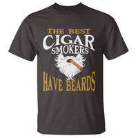 Cigar Lover T Shirt The Best Cigar Smokers Have Beards - Wonder Print Shop