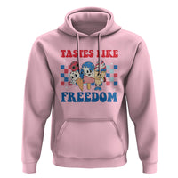Funny 4th Of July Hoodie Tastes Like Freedom American Ice Cream - Wonder Print Shop