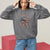 American Girly Sweatshirt Coquette Girl Vintage 4th Of July - Wonder Print Shop