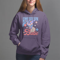 American Babe Hoodie Cowgirl Coquette 4th Of July - Wonder Print Shop