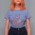 American Babe T Shirt For Women Cowgirl Coquette 4th Of July - Wonder Print Shop