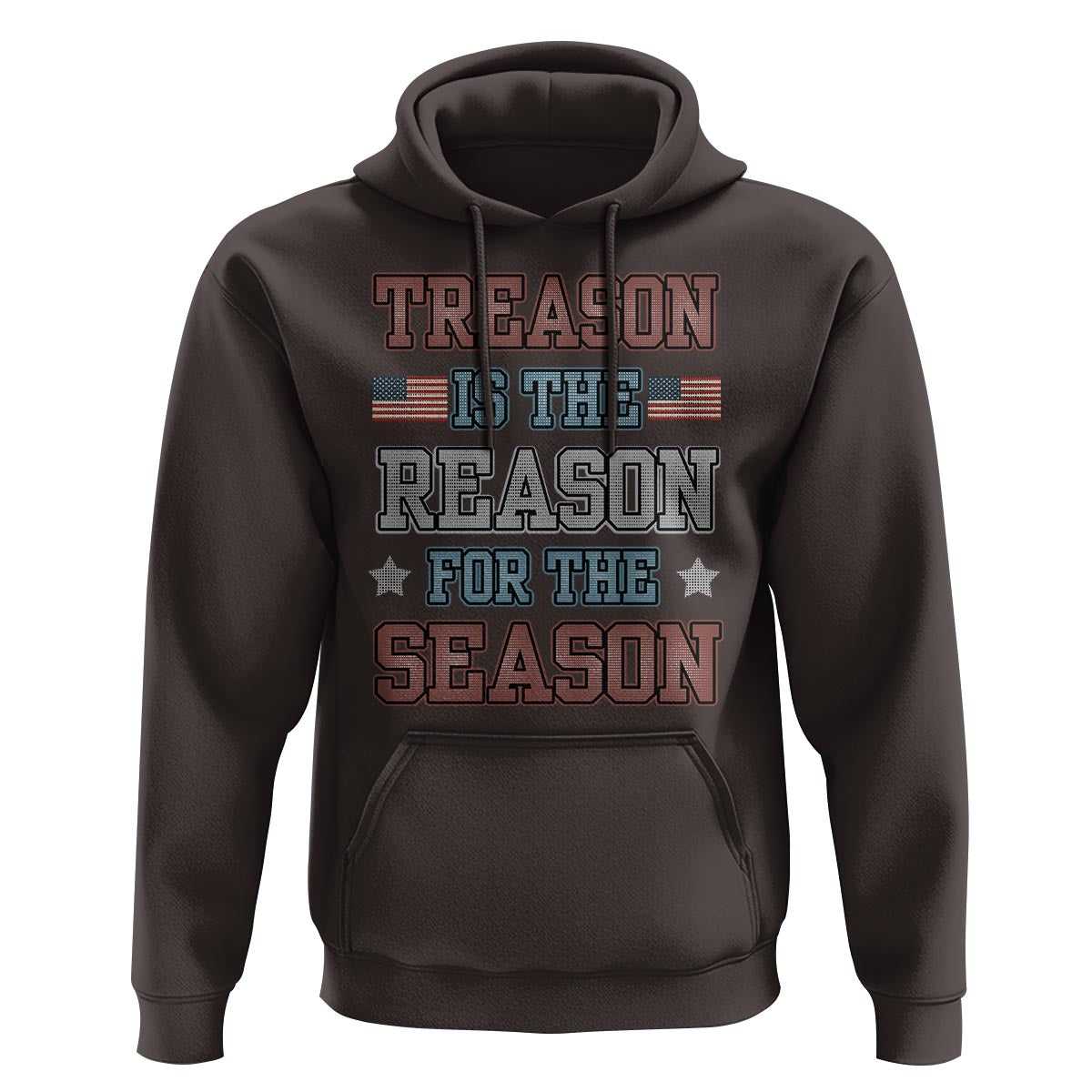 Funny 4th Of July Hoodie Treason Is The Reason For The Season - Wonder Print Shop