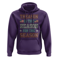 Funny 4th Of July Hoodie Treason Is The Reason For The Season - Wonder Print Shop