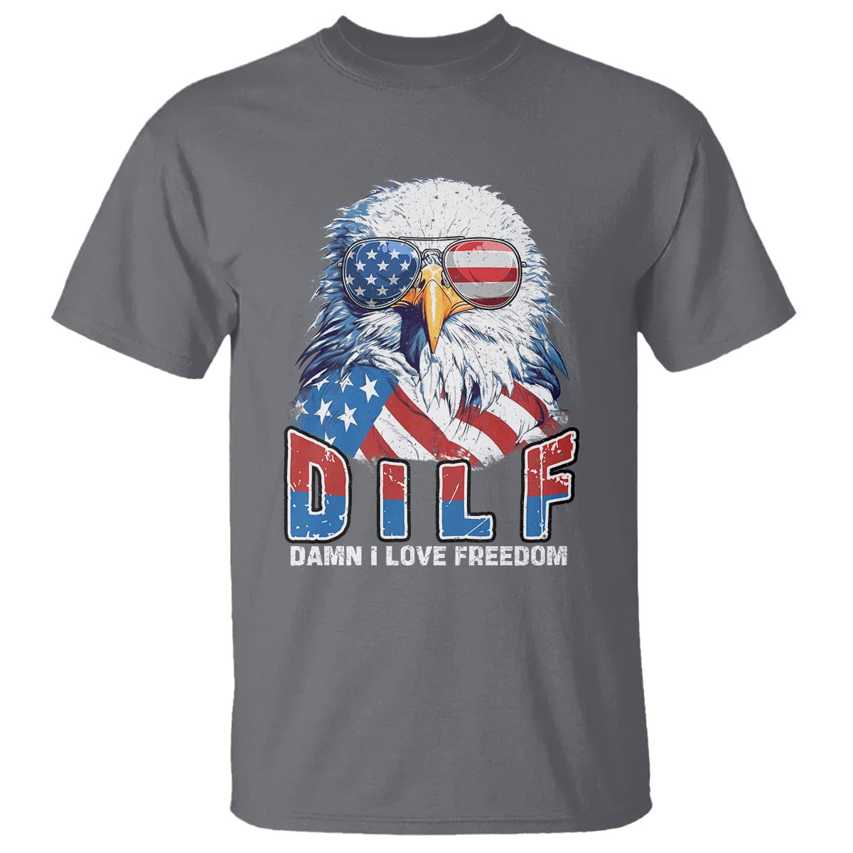 Funny 4th Of July T Shirt Damn I Love Freedom - Wonder Print Shop