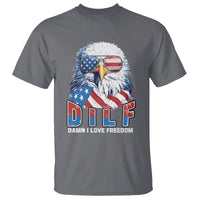 Funny 4th Of July T Shirt Damn I Love Freedom - Wonder Print Shop