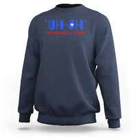 Funny 4th Of July Sweatshirt Uh-Oh England 1776 - Wonder Print Shop