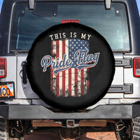 American Patriotic Spare Tire Cover This Is My Pride Flag 4th Of July