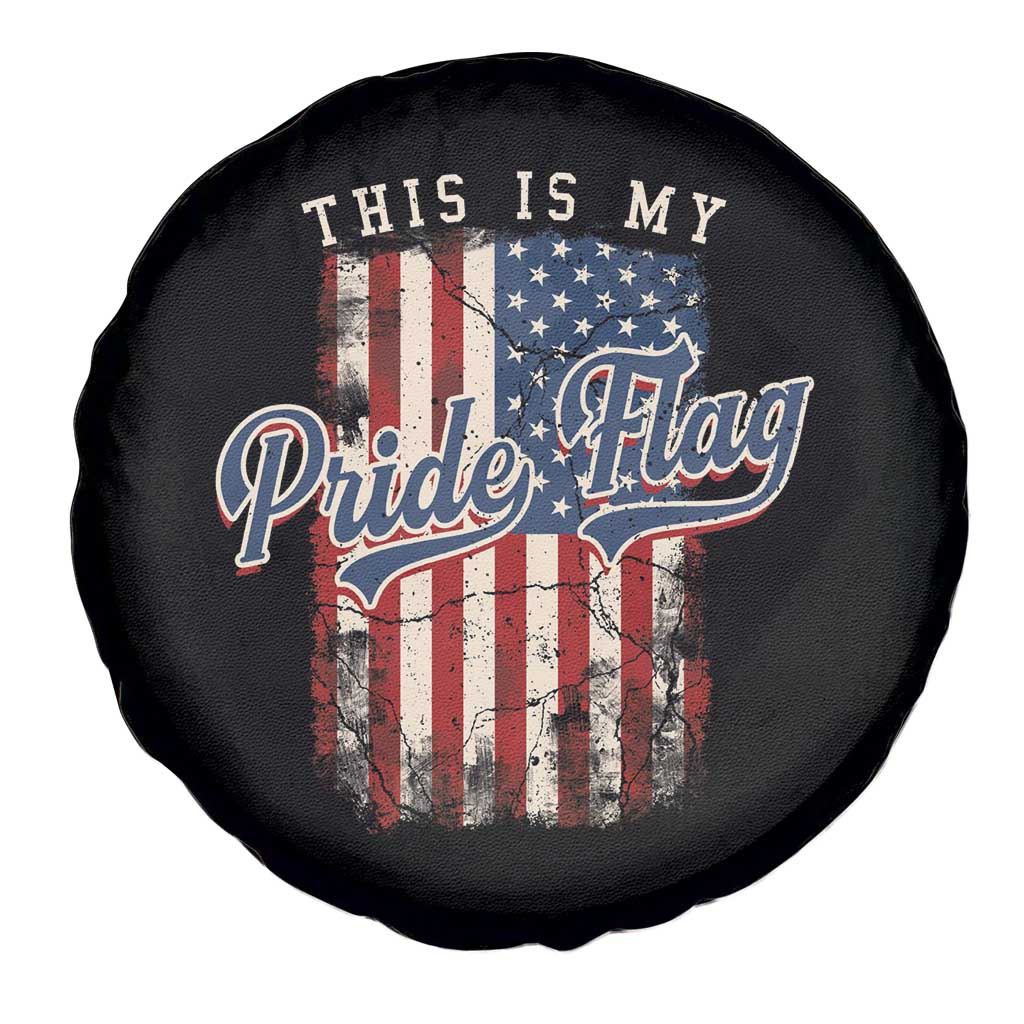 American Patriotic Spare Tire Cover This Is My Pride Flag 4th Of July