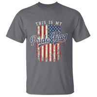 American Patriotic T Shirt This Is My Pride Flag 4th Of July - Wonder Print Shop