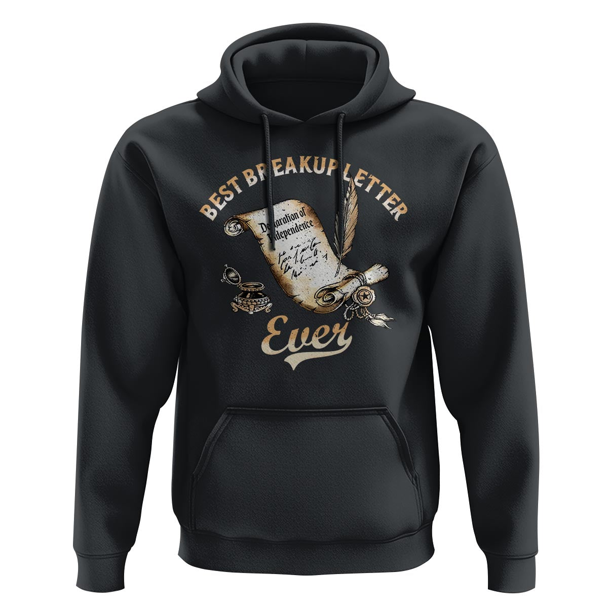Funny 4th Of July Hoodie Best Breakup Letter Ever - Wonder Print Shop