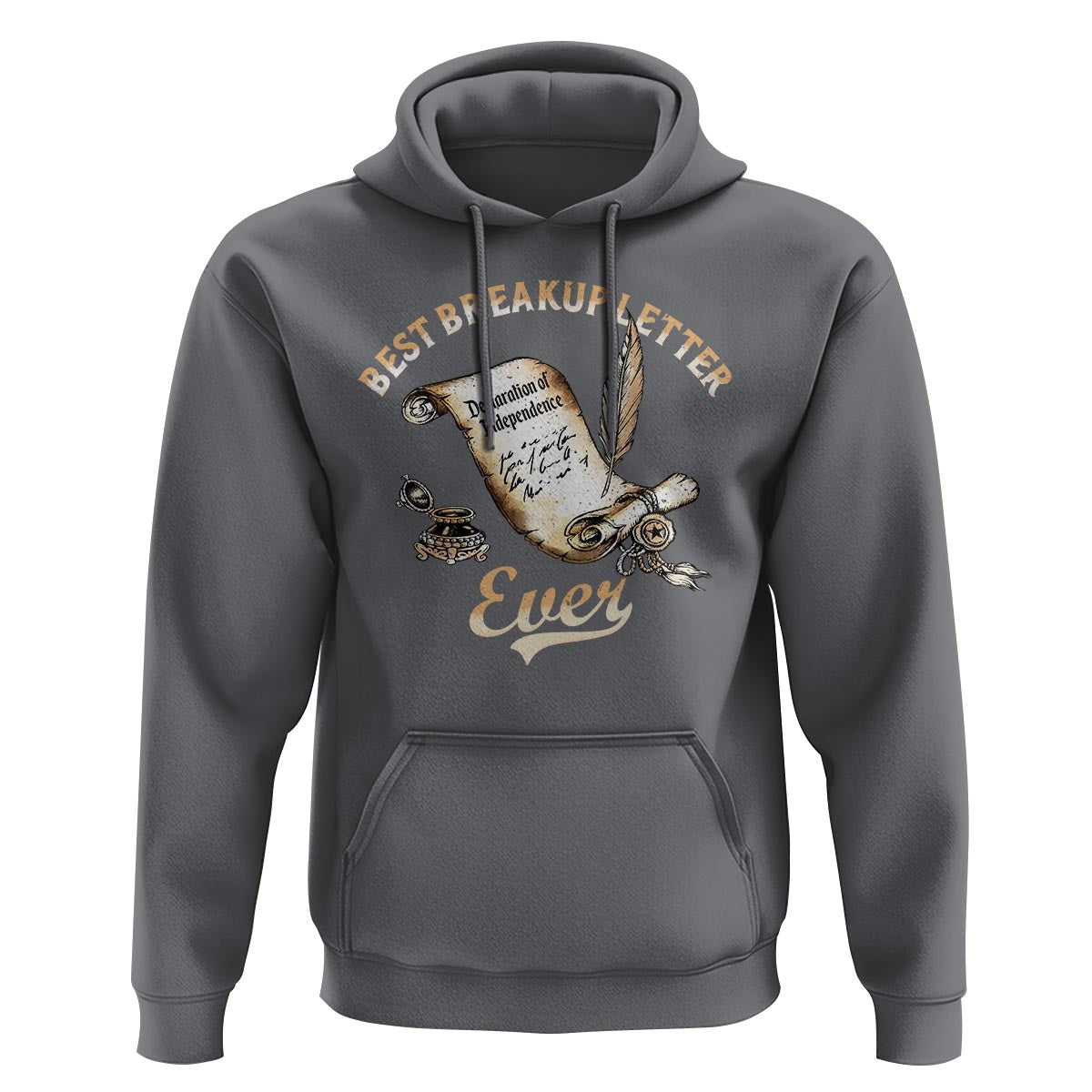 Funny 4th Of July Hoodie Best Breakup Letter Ever - Wonder Print Shop