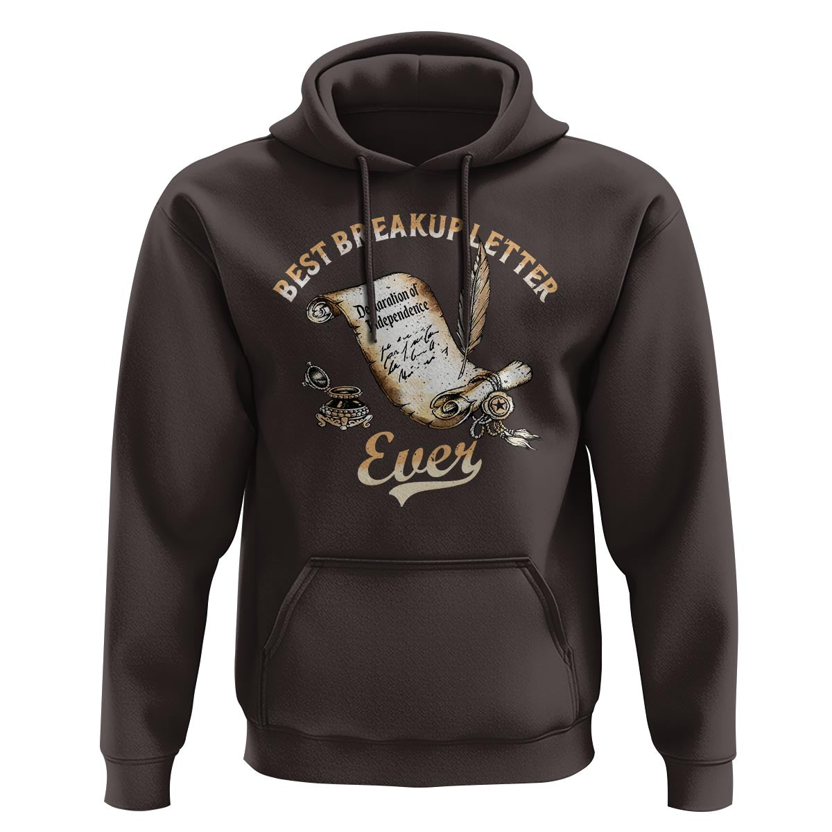 Funny 4th Of July Hoodie Best Breakup Letter Ever - Wonder Print Shop