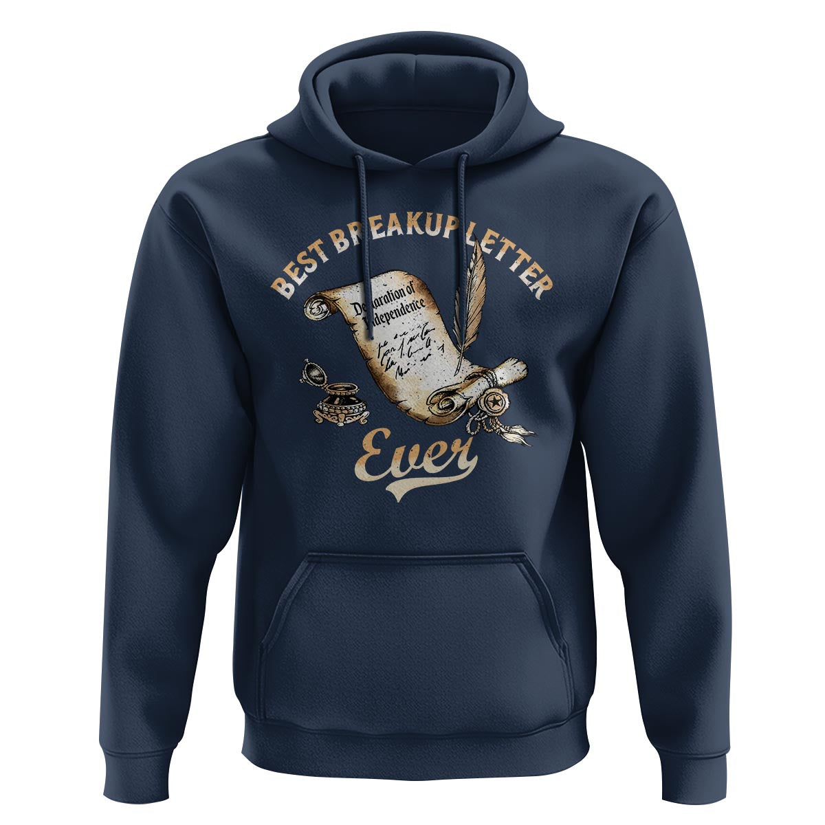 Funny 4th Of July Hoodie Best Breakup Letter Ever - Wonder Print Shop