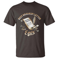 Funny 4th Of July T Shirt Best Breakup Letter Ever - Wonder Print Shop