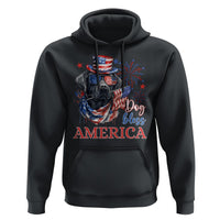 4th Of July Dog Bless America US Patriotic Hoodie - Wonder Print Shop