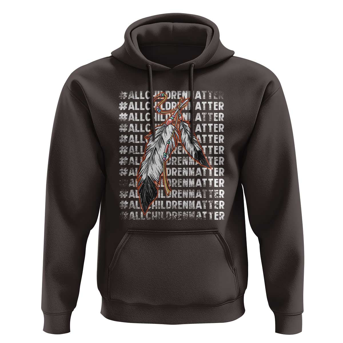 Orange Shirt Day Hoodie All Children Matter Indigenous Children - Wonder Print Shop