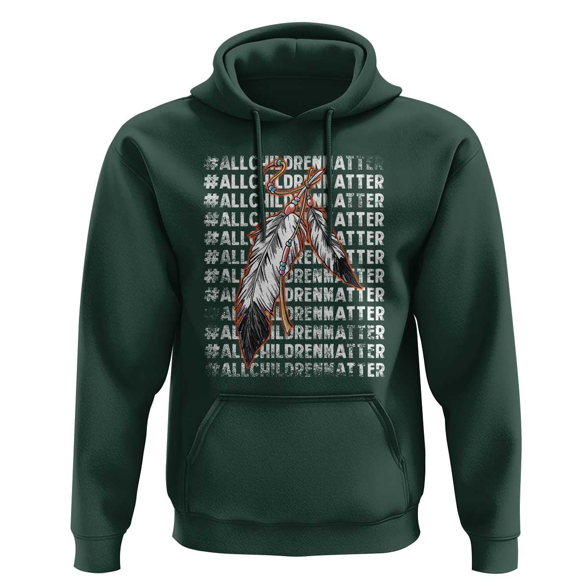 Orange Shirt Day Hoodie All Children Matter Indigenous Children - Wonder Print Shop