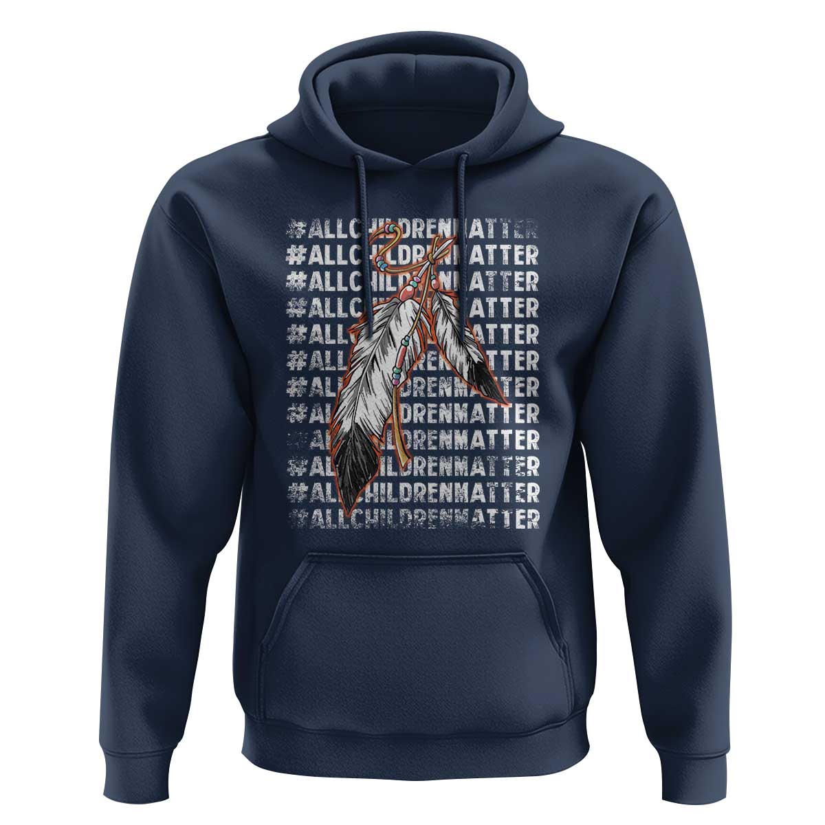 Orange Shirt Day Hoodie All Children Matter Indigenous Children - Wonder Print Shop