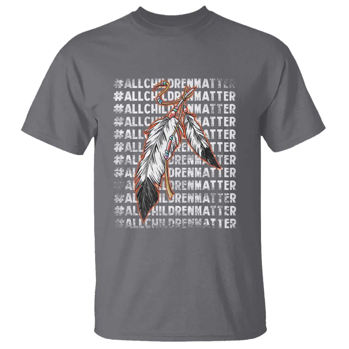 Orange Shirt Day T Shirt All Children Matter Indigenous Children - Wonder Print Shop