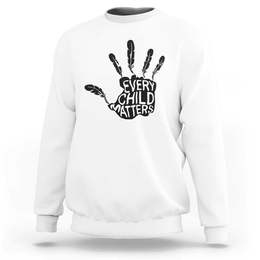 Orange Shirt Day Sweatshirt Every Child Is Important Native Children Anti Bully - Wonder Print Shop