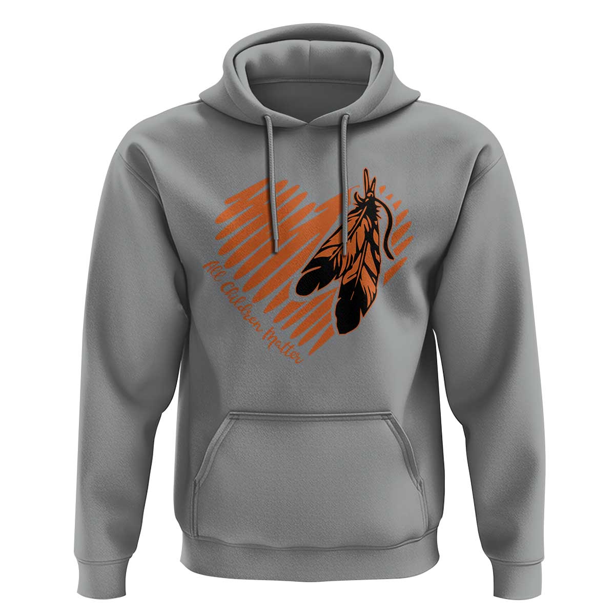 Orange Shirt Day Hoodie All Children Matter Native Children - Wonder Print Shop