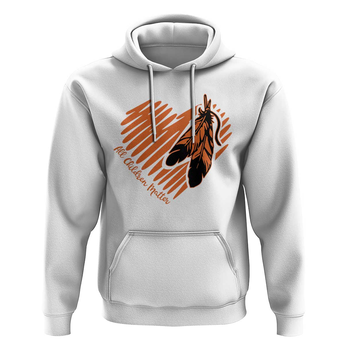 Orange Shirt Day Hoodie All Children Matter Native Children - Wonder Print Shop
