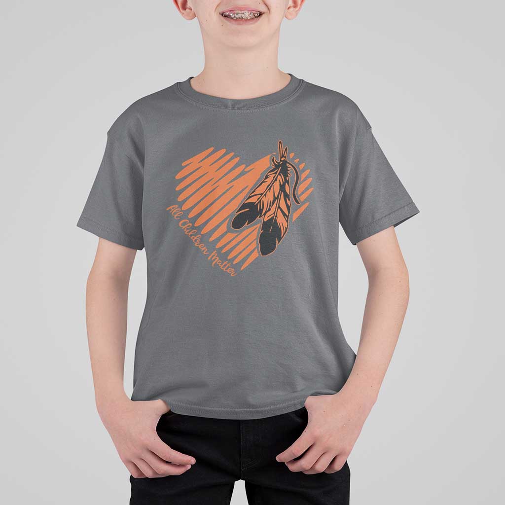Orange Shirt Day T Shirt For Kid All Children Matter Native Children - Wonder Print Shop