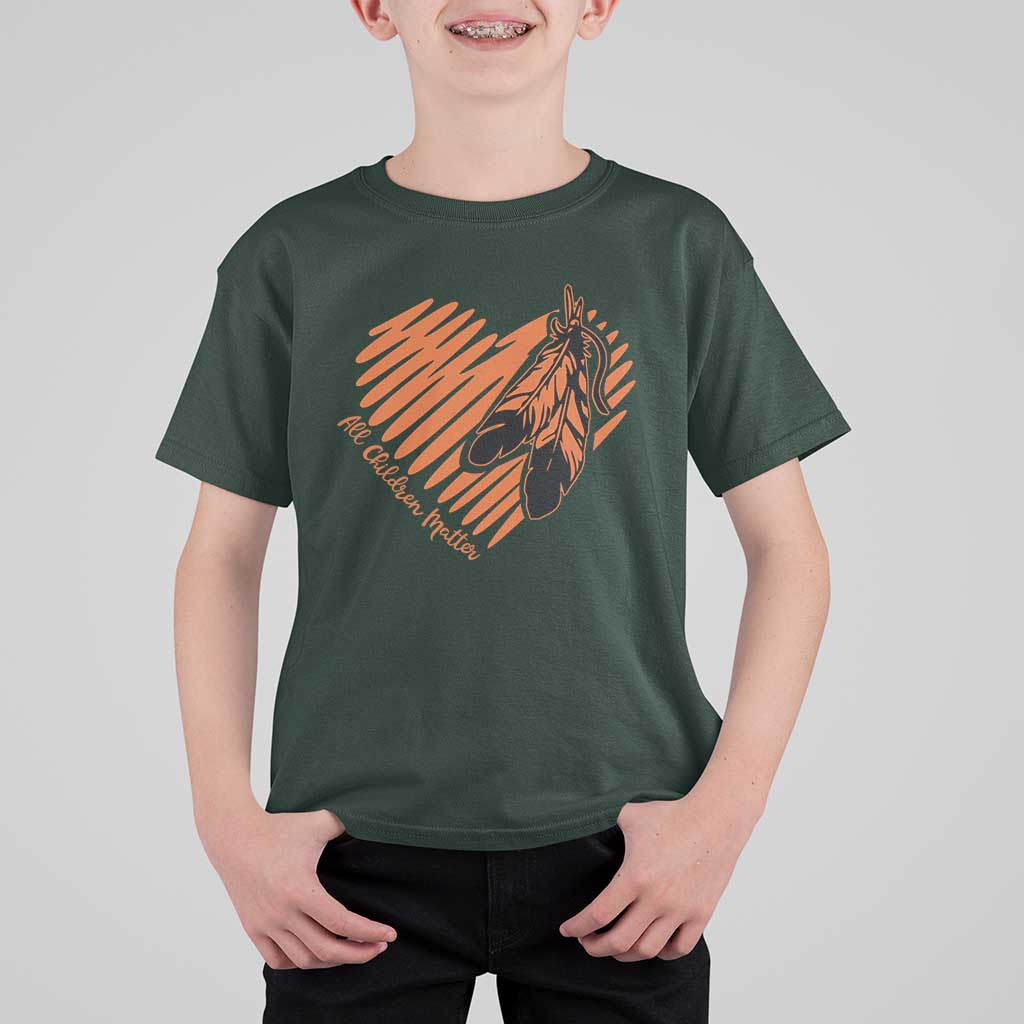 Orange Shirt Day T Shirt For Kid All Children Matter Native Children - Wonder Print Shop